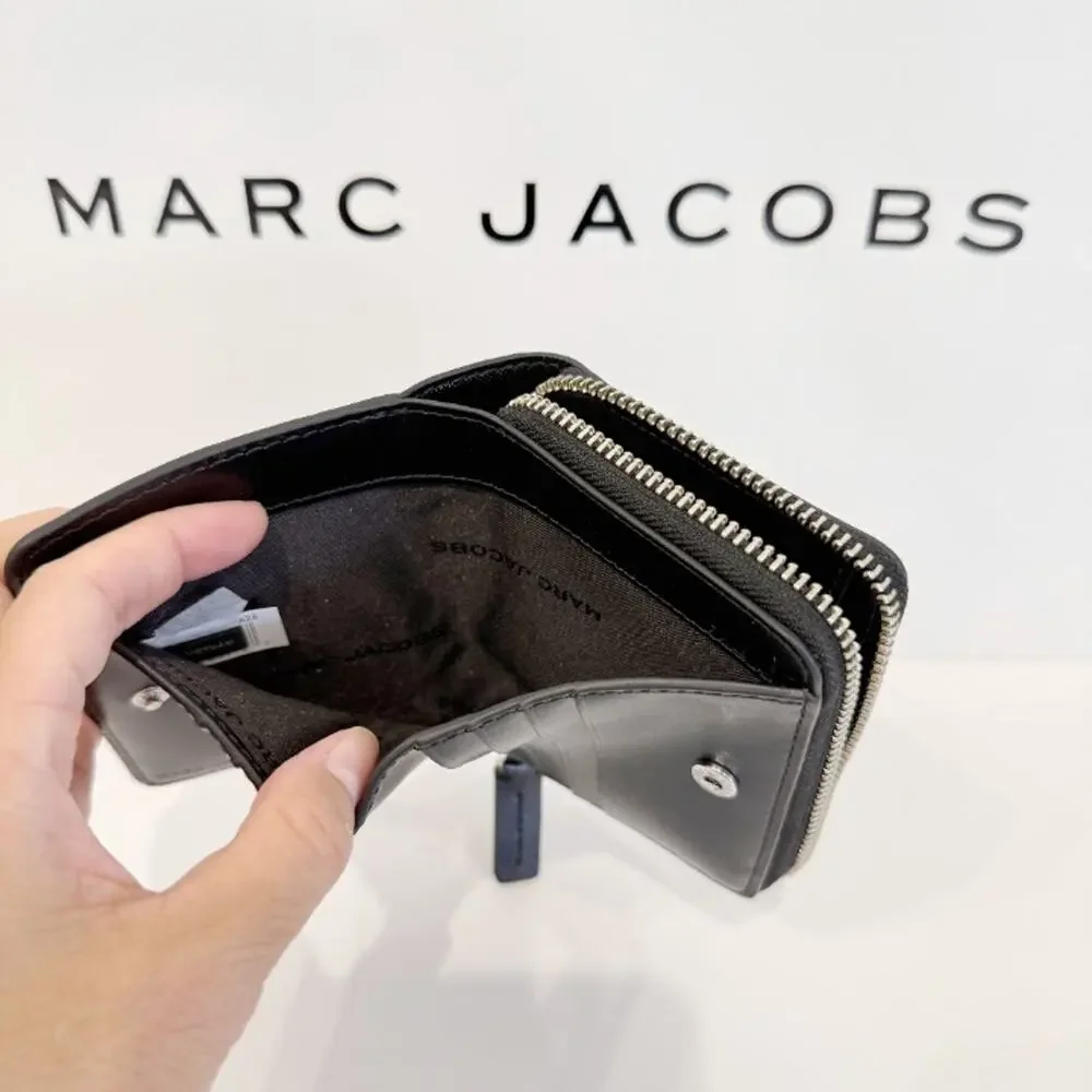 MARC JACOBS Groove Mini Compact Wallet 4F6SMP011S01 Authentic $178
